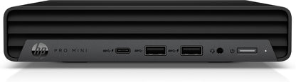HP Pro 400 G9 Intel® Core™ i5 i5-12500T 16 GB DDR4-SDRAM 512 GB SSD Windows 11 Pro Mini PC Mini-PC Svart