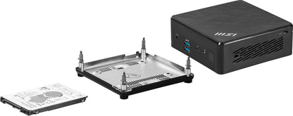 MSI Cubi NUC 1MG-020XDE Intel Core 7 150U 16 GB DDR5-SDRAM 512 GB SSD Mini PC Mini-PC Svart