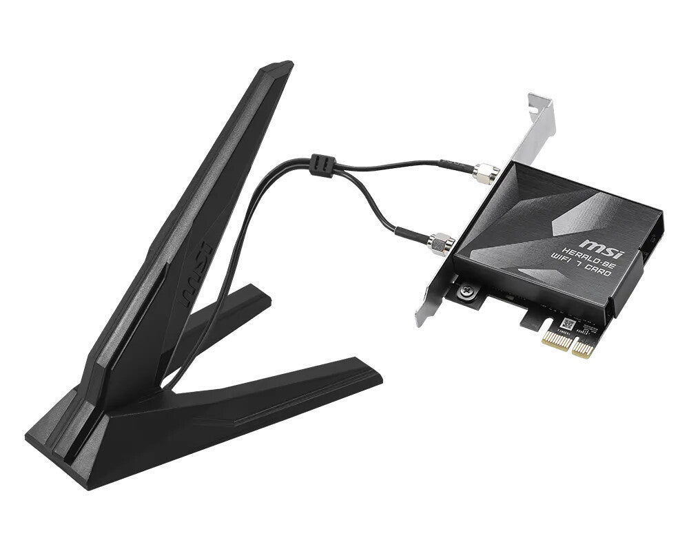MSI Herald BE9400 WiFi7 PCIe-Card Intern WLAN / Bluetooth 5764 Mbit/s
