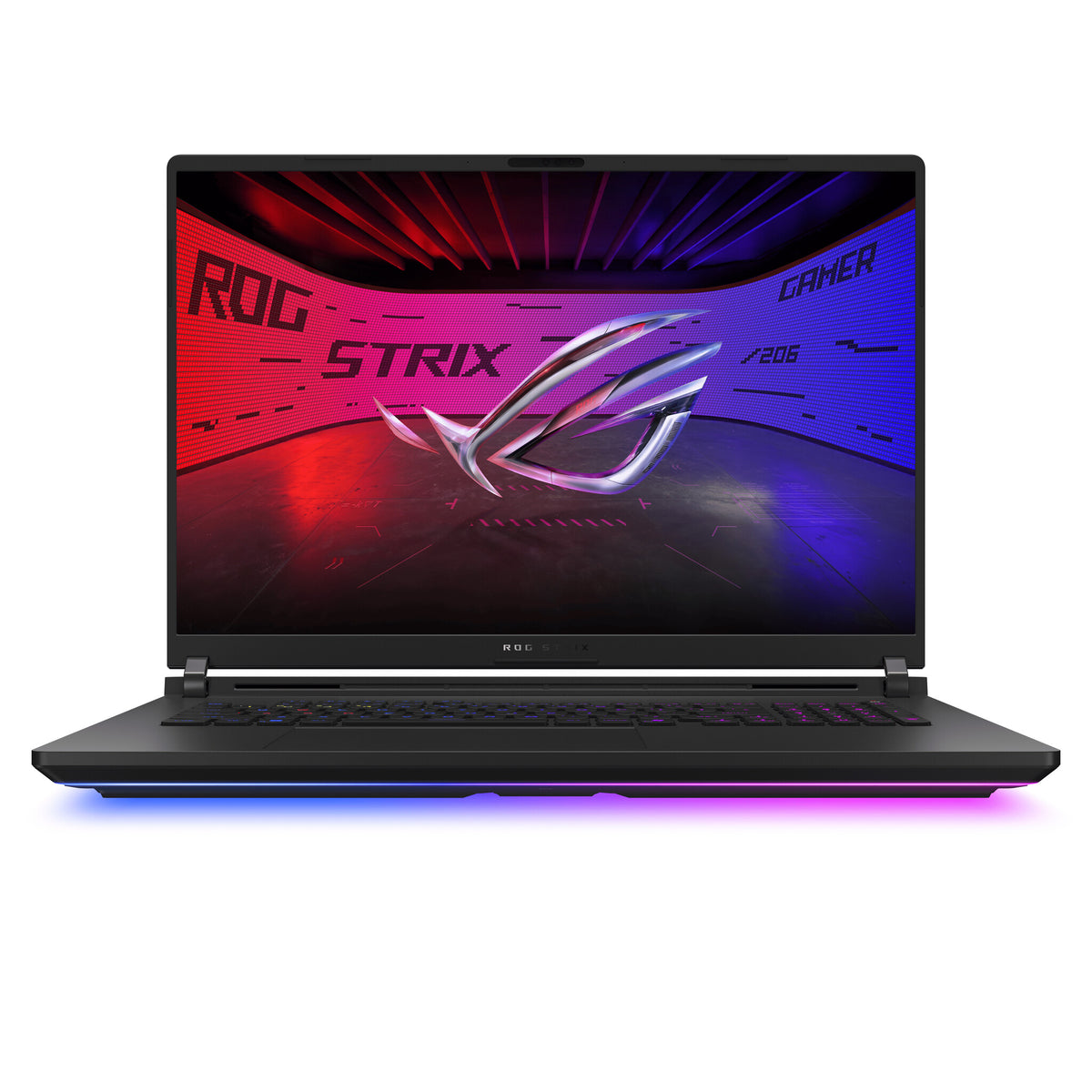 ASUS ROG Strix SCAR 18 G835LW-SA022W Intel Core Ultra 9 275HX Bärbar dator 45,7 cm (18") WQXGA 64 GB DDR5-SDRAM 4 TB SSD NVIDIA GeForce RTX 5080 Wi-Fi 7 (802.11be) Windows 11 Home tyska Svart