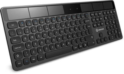Voxicon DK-SO2WL-B/INT tangentbord Universal RF Trådlös QWERTY Amerikanskt internationellt Svart