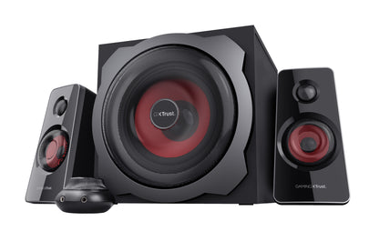 Trust GXT 38 2.1 mikrofonset 60 W Universal Svart 2.1 kanaler 15 W