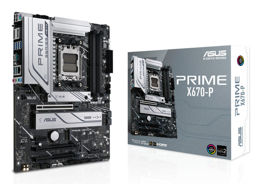 ASUS PRIME X670-P AMD X670 AM5-sockel ATX