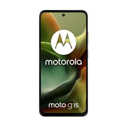 Motorola moto g15 17,1 cm (6.72") Dubbla SIM-kort Android 15 4G USB Type-C 4 GB 128 GB 5200 mAh Grön