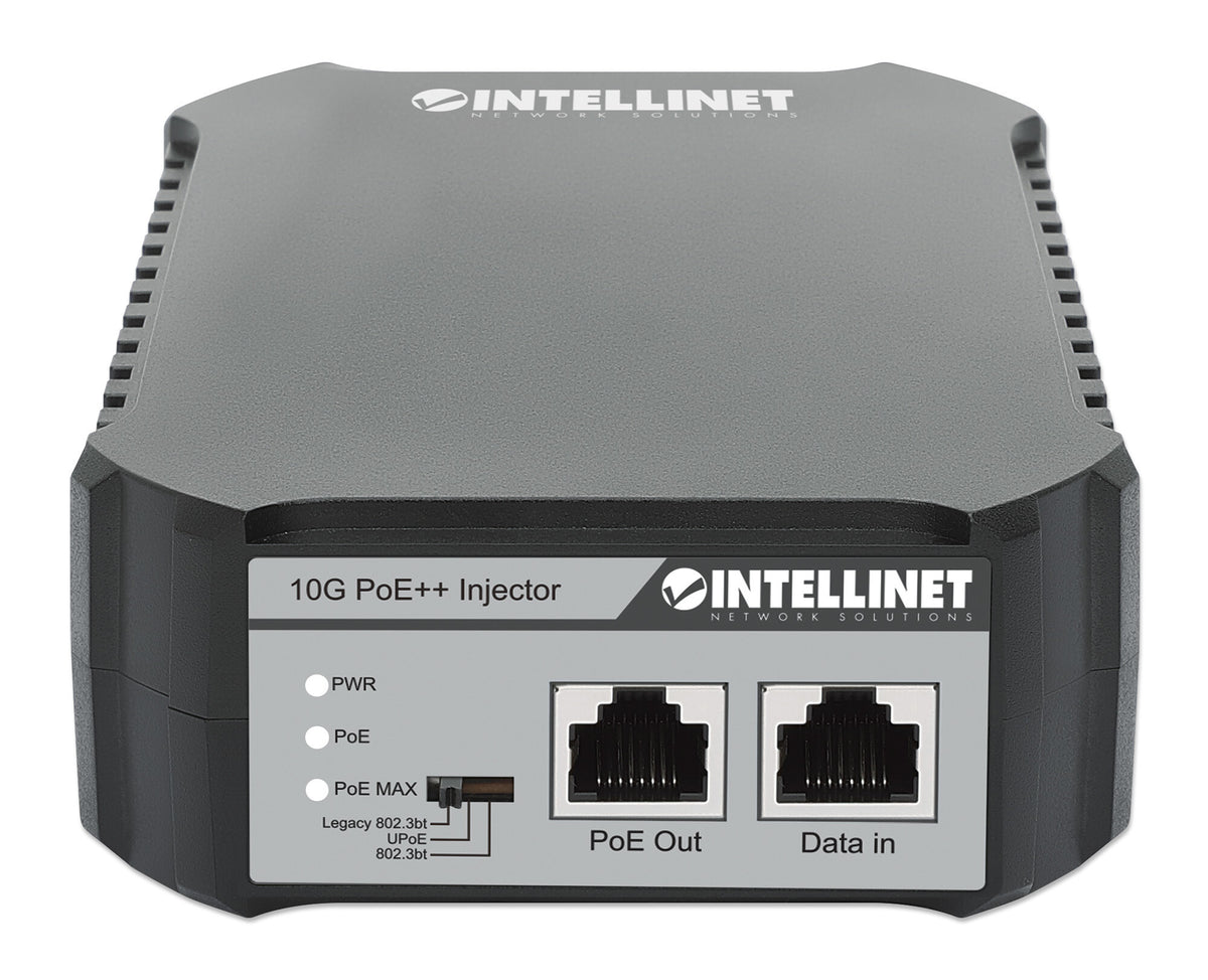 Intellinet 561945 PoE-adapters 10 Gigabit Ethernet, Gigabit Ethernet