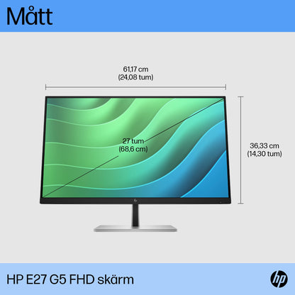HP E27 G5 FHD-skärm