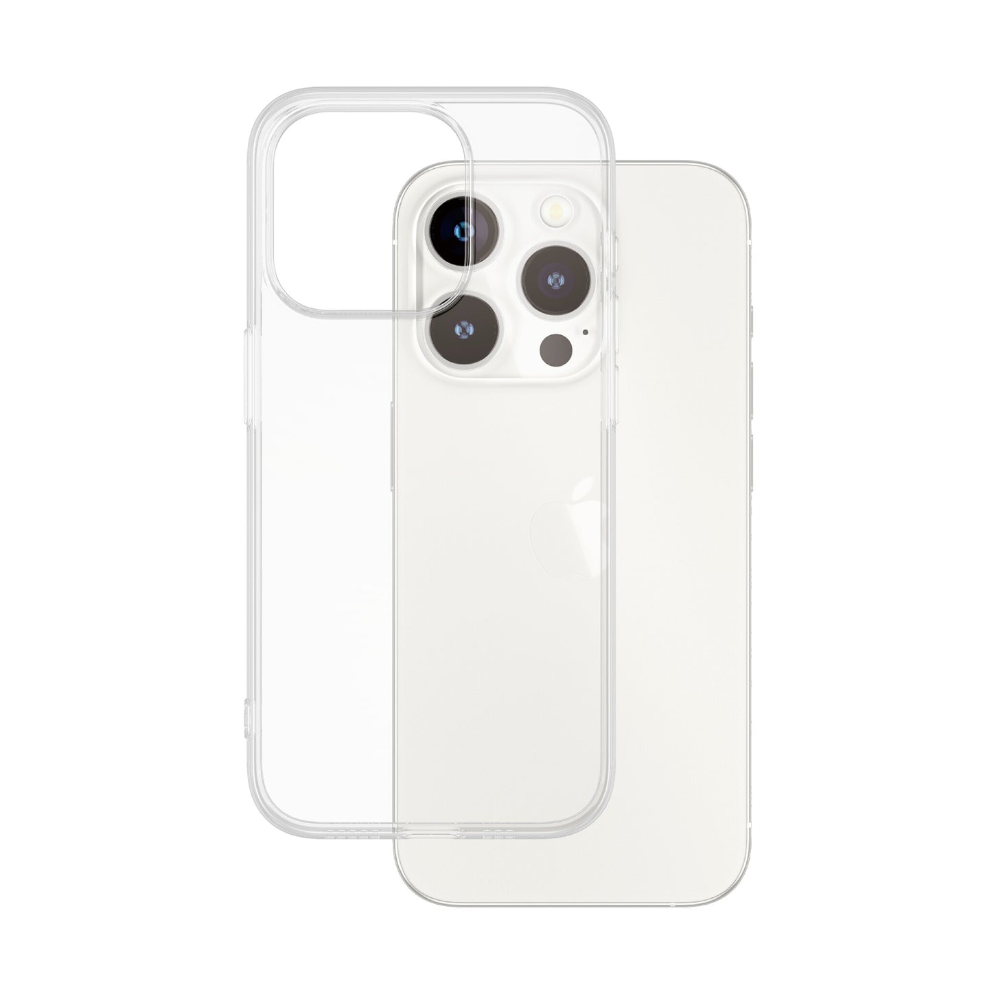 PanzerGlass SAFE. by ® TPU Case Transparent iPhone 15 Pro mobiltelefonfodral Omslag