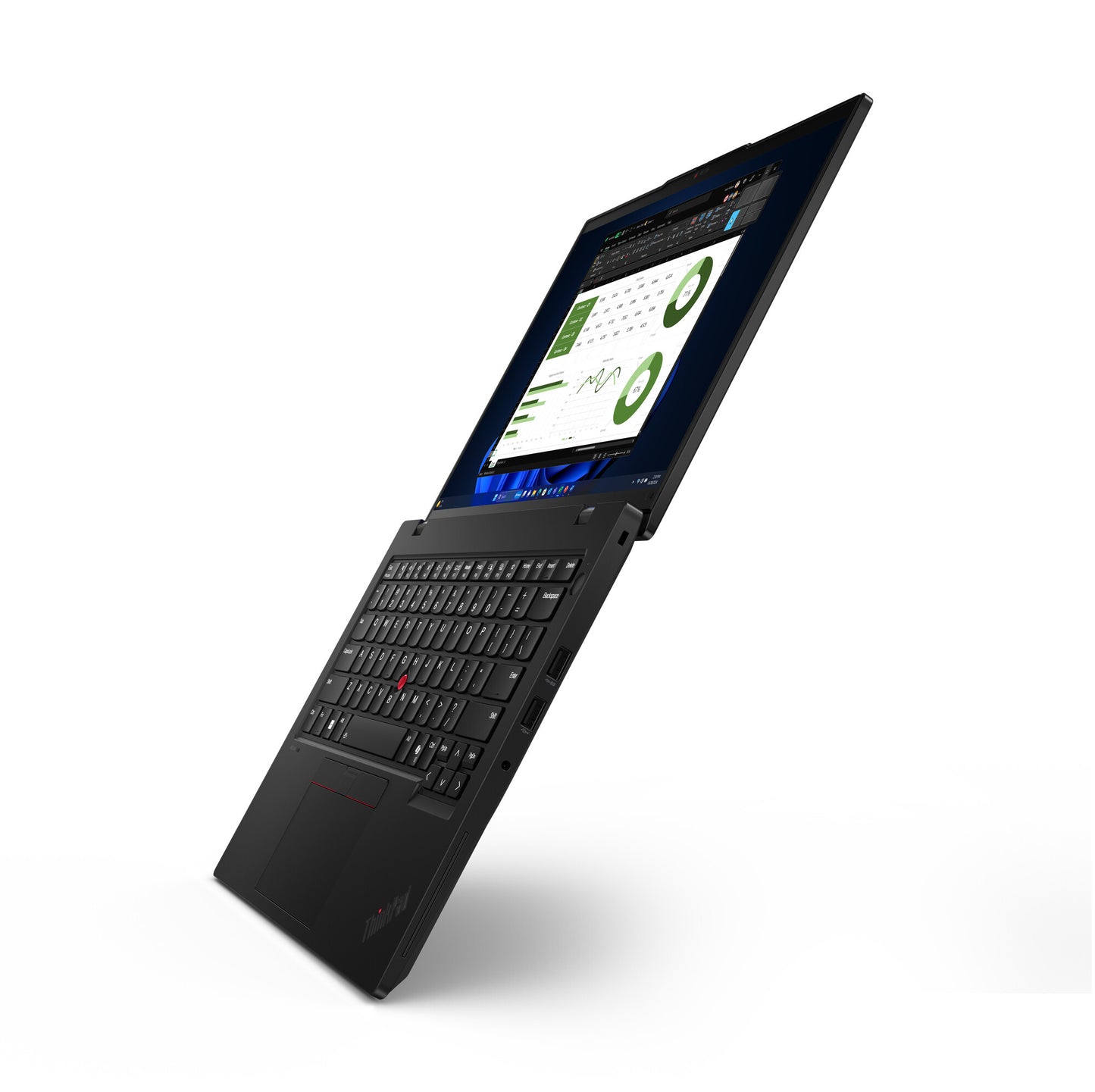 Lenovo ThinkPad L14 Gen 5 (Intel) Intel Core Ultra 7 155U Bärbar dator 35,6 cm (14") WUXGA 16 GB DDR5-SDRAM 512 GB SSD Wi-Fi 6E (802.11ax) Windows 11 Pro Engelsk Svart