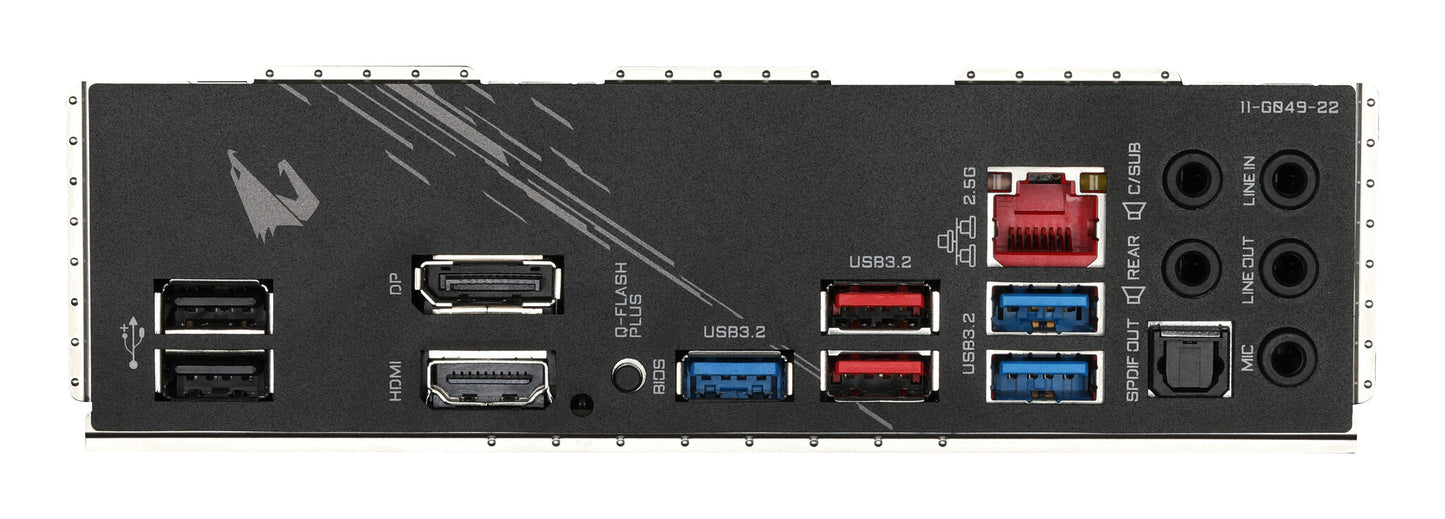 GIGABYTE B550 AORUS ELITE V2 moderkort AMD B550 Uttag AM4 ATX