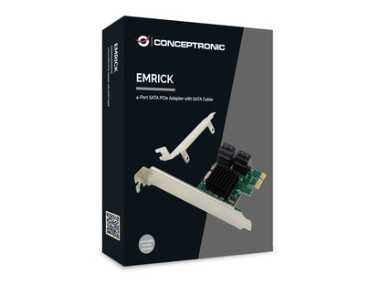 Conceptronic EMRICK03G nätverkskort/adapters Intern SATA