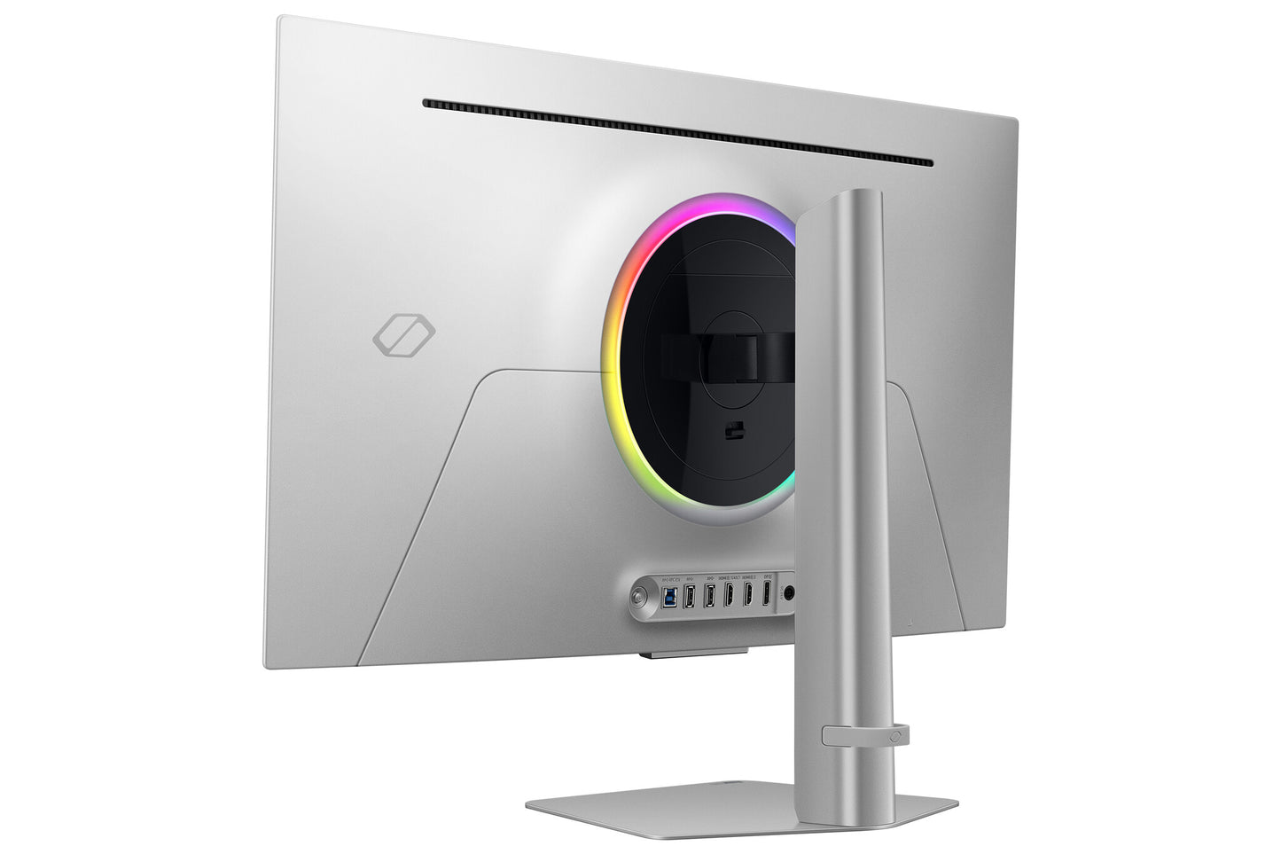 Samsung G80SD platta pc-skärmar 81,3 cm (32") 3840 x 2160 pixlar 4K Ultra HD OLED Silver