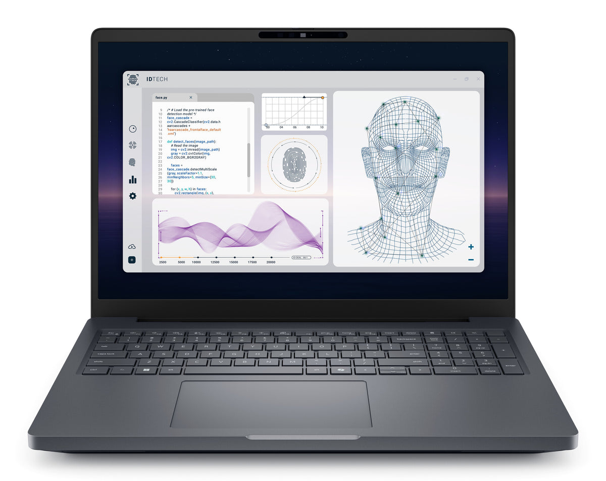 DELL Pro Max 16 Plus MB16250 Intel Core Ultra 7 265HX Mobil arbetsstation 40,6 cm (16") Full HD+ 32 GB DDR5-SDRAM 1 TB SSD NVIDIA RTX PRO 3000 Blackwell Wi-Fi 7 (802.11be) Windows 11 Pro tyska Svart