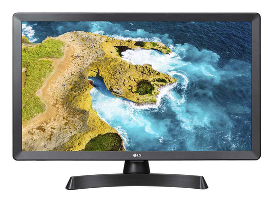 LG HD 24TQ510S-PZ TV-apparat 59,9 cm (23.6") Smart-TV Wi-Fi Svart, Grå 250 cd/m²