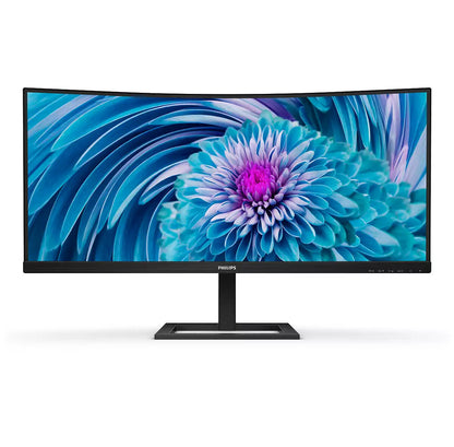 Philips E Line 346E2CUAE/23 LED display 86,4 cm (34") 3440 x 1440 pixlar Wide Quad HD LCD Svart