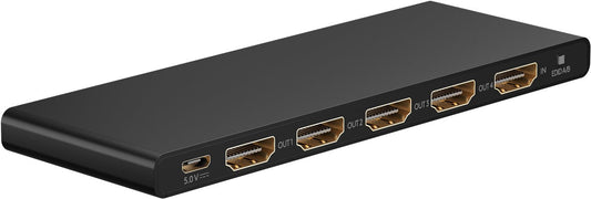 Goobay 58483 bilddelare HDMI 4x HDMI