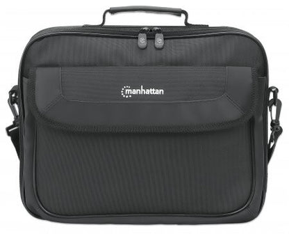 Manhattan 439985 väskor bärbara datorer 35,8 cm (14.1") Portfölj Svart