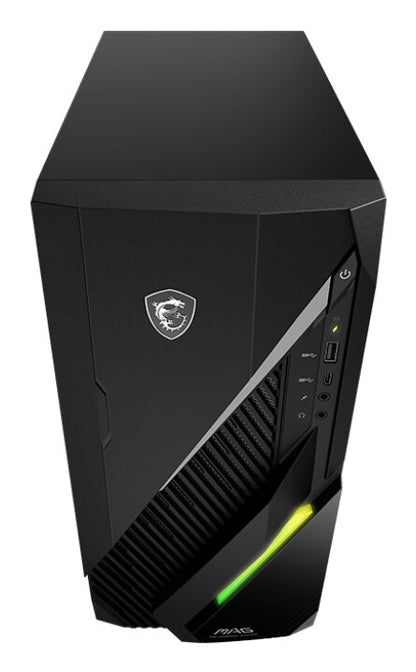 MSI MAG Infinite E1 14NUD7-026AT Intel® Core™ i7 i7-14700F 32 GB DDR5-SDRAM 1 TB SSD NVIDIA GeForce RTX 4060 Ti Windows 11 Home Skrivbord PC Svart
