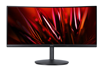 Acer XZ342CU S3 platta pc-skärmar 86,4 cm (34") 3440 x 1440 pixlar UltraWide Quad HD LCD Svart