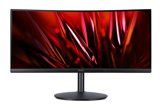 Acer XZ342CU S3 platta pc-skärmar 86,4 cm (34") 3440 x 1440 pixlar UltraWide Quad HD LCD Svart