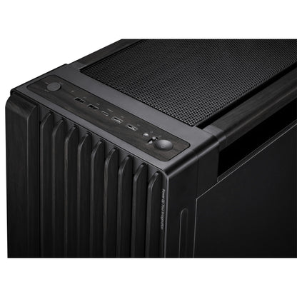 ASUS ProArt PA602 Wood Edition – Metal Panel Midi Tower Svart