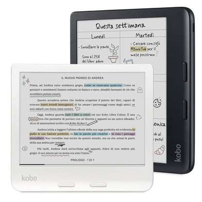 Rakuten Kobo Libra Colour e-bokläsare Pekskärm 32 GB Wi-Fi Svart