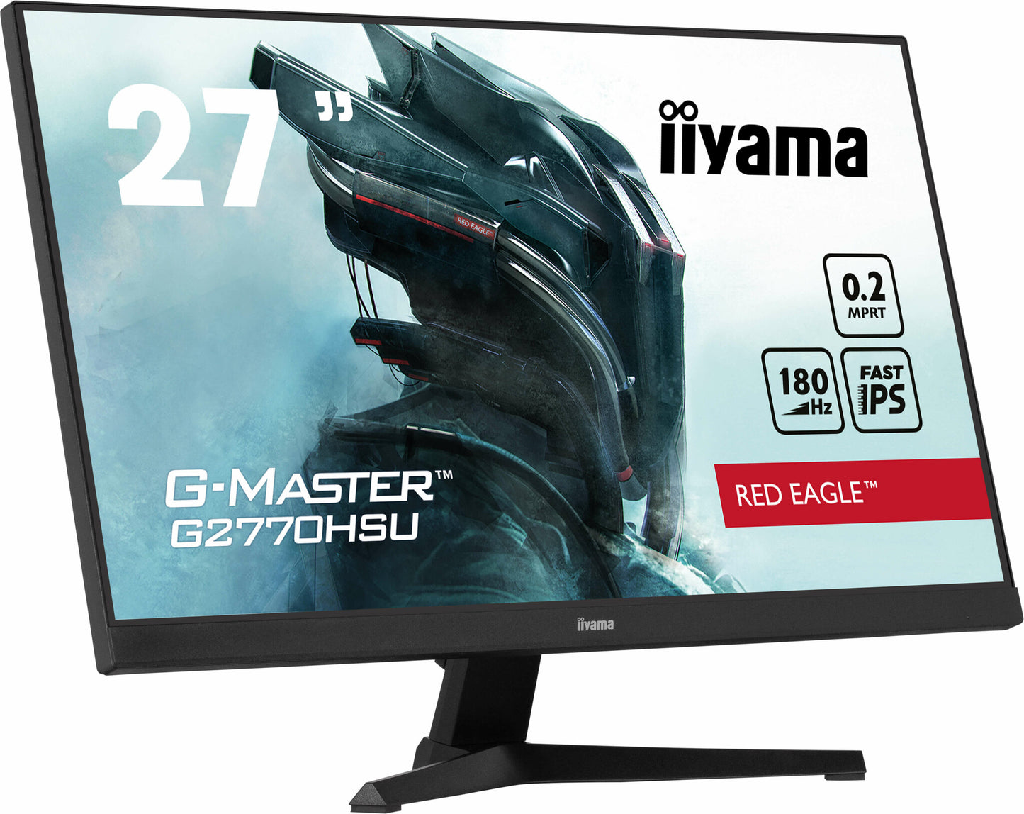 iiyama G-MASTER G2770HSU-B6 platta pc-skärmar 68,6 cm (27") 1920 x 1080 pixlar Full HD LCD Svart