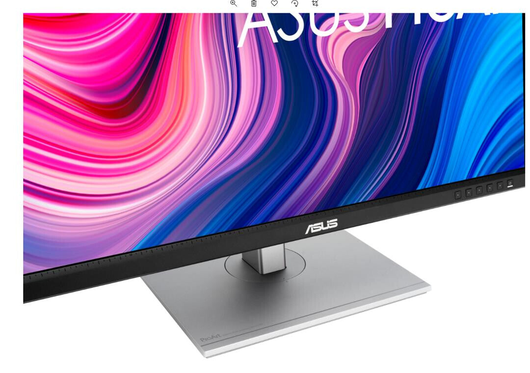 ASUS ProArt PA279CV platta pc-skärmar 68,6 cm (27") 3840 x 2160 pixlar 4K Ultra HD LED Svart, Silver