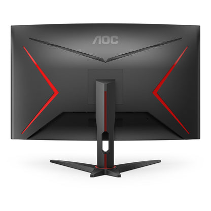 AOC G2 C32G2ZE/BK platta pc-skärmar 80 cm (31.5") 1920 x 1080 pixlar Full HD LED Svart, Röd
