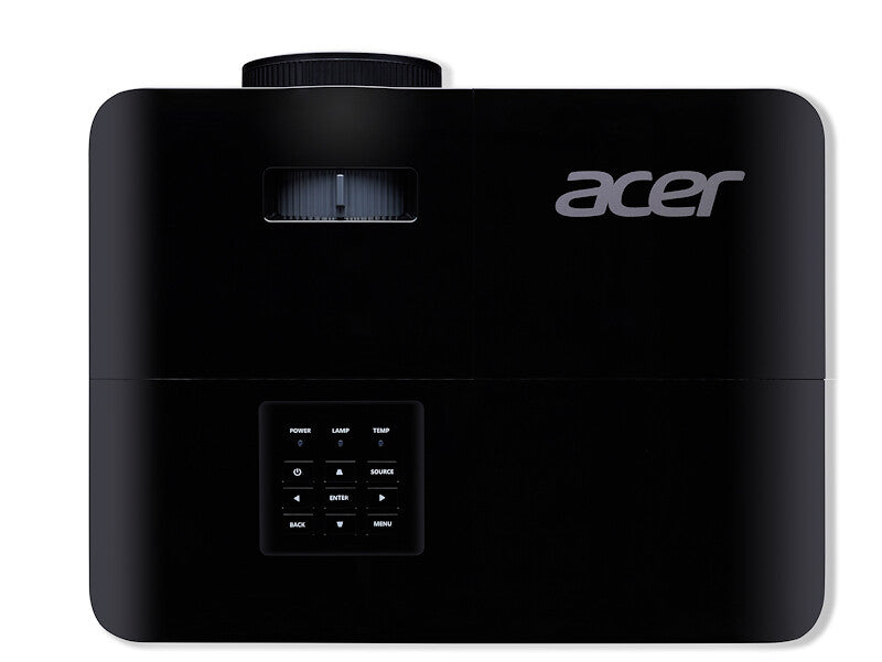 Acer X129H Standard throw-projektor 4800 ANSI-lumen DLP XGA (1024x768) 3D kompatibilitet Svart
