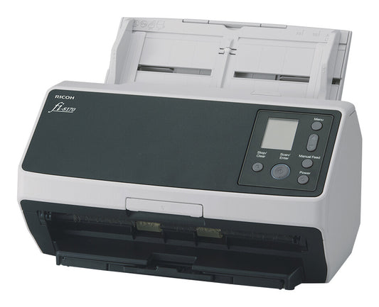 Ricoh fi-8170 ADF + scanner med manuell matning 600 x 600 DPI A4 Svart, Grå