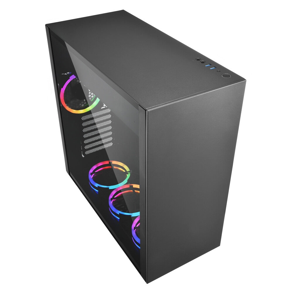 Sharkoon Pure Steel RGB Midi Tower Svart