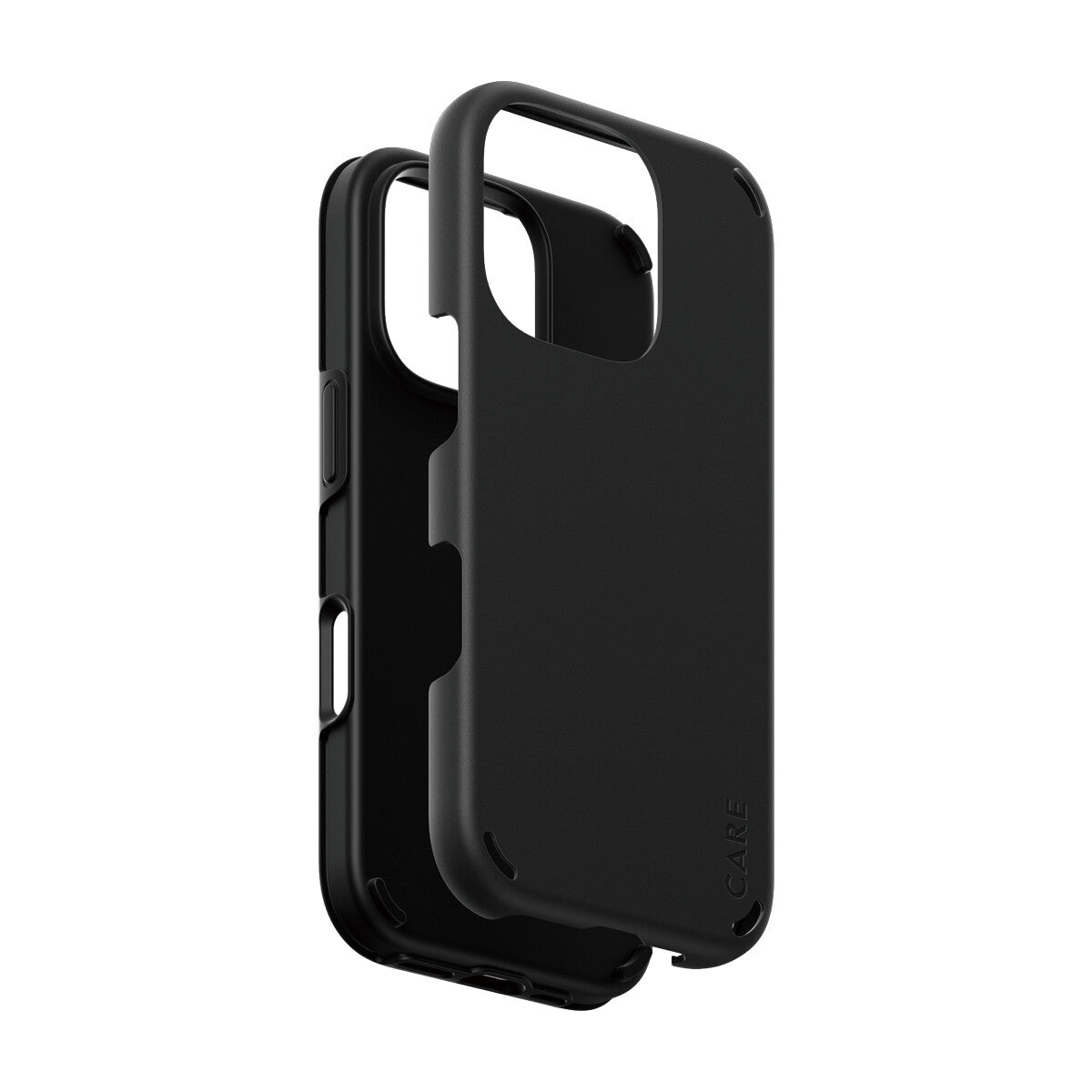 PanzerGlass CARE by ® Feature Case Double Defense Black iPhone 16 Pro mobiltelefonfodral Omslag Svart