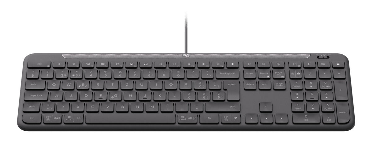 Logitech Signature Slim Wired K620 for Business tangentbord Universal USB QWERTY Amerikanskt internationellt grafit