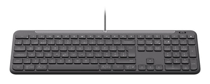 Logitech Signature Slim Wired K620 for Business tangentbord Universal USB QWERTY Amerikanskt internationellt grafit