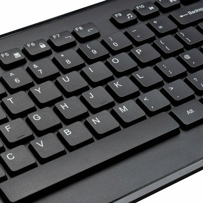 Targus AKM610NO tangentbord Mus inkluderad Universal RF Trådlös QWERTY Nordic Svart