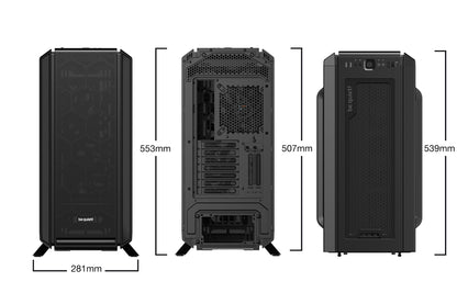 be quiet! Silent Base 802 Window Black Midi Tower Svart
