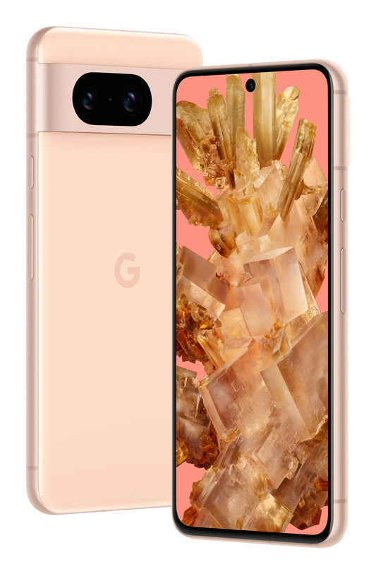 Google Pixel 8 15,8 cm (6.2") Dubbla SIM-kort 5G USB Type-C 8 GB 128 GB 4575 mAh Rosa
