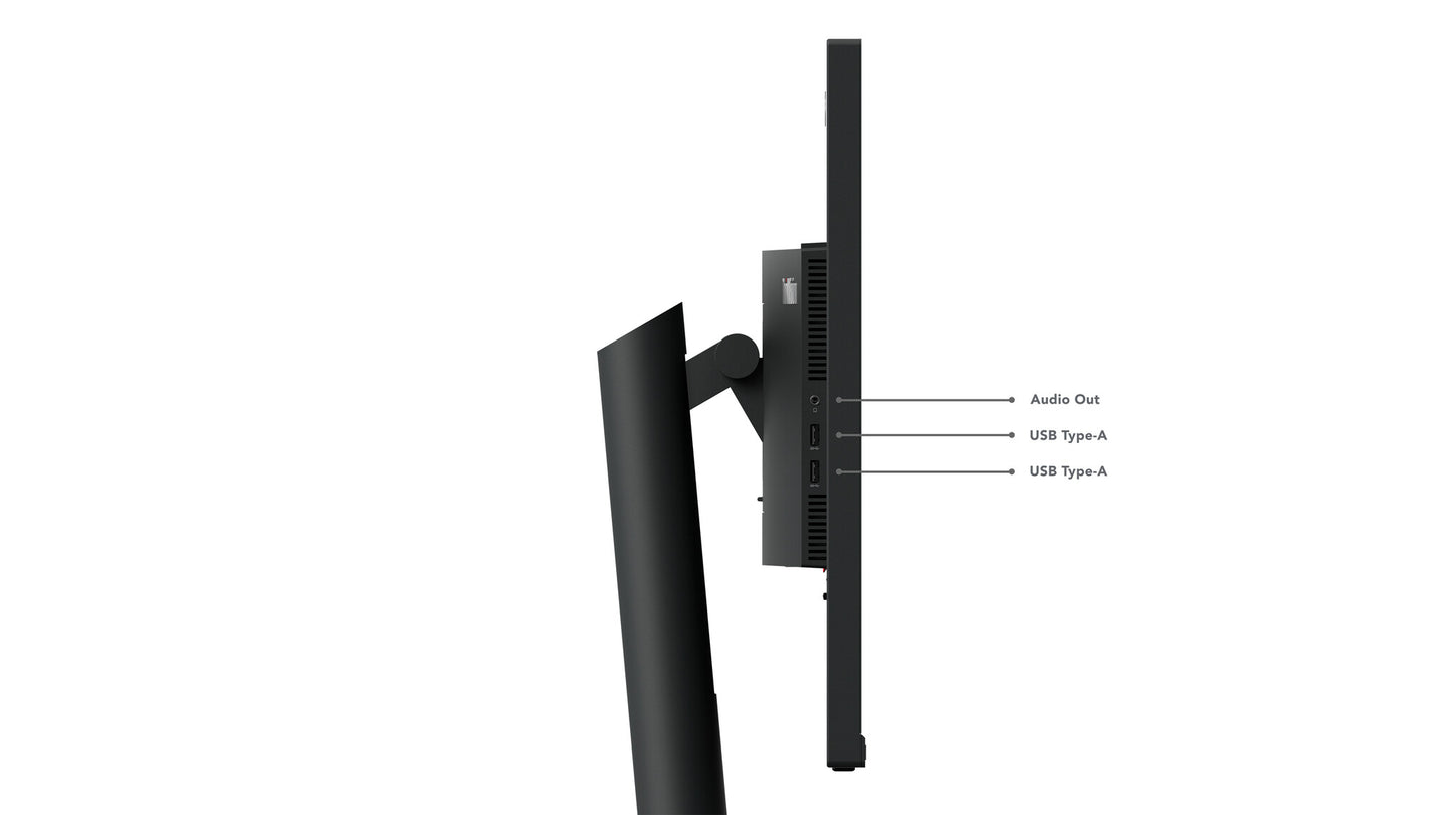 Lenovo ThinkVision T32p-30 LED display 80 cm (31.5") 3840 x 2160 pixlar 4K Ultra HD Svart