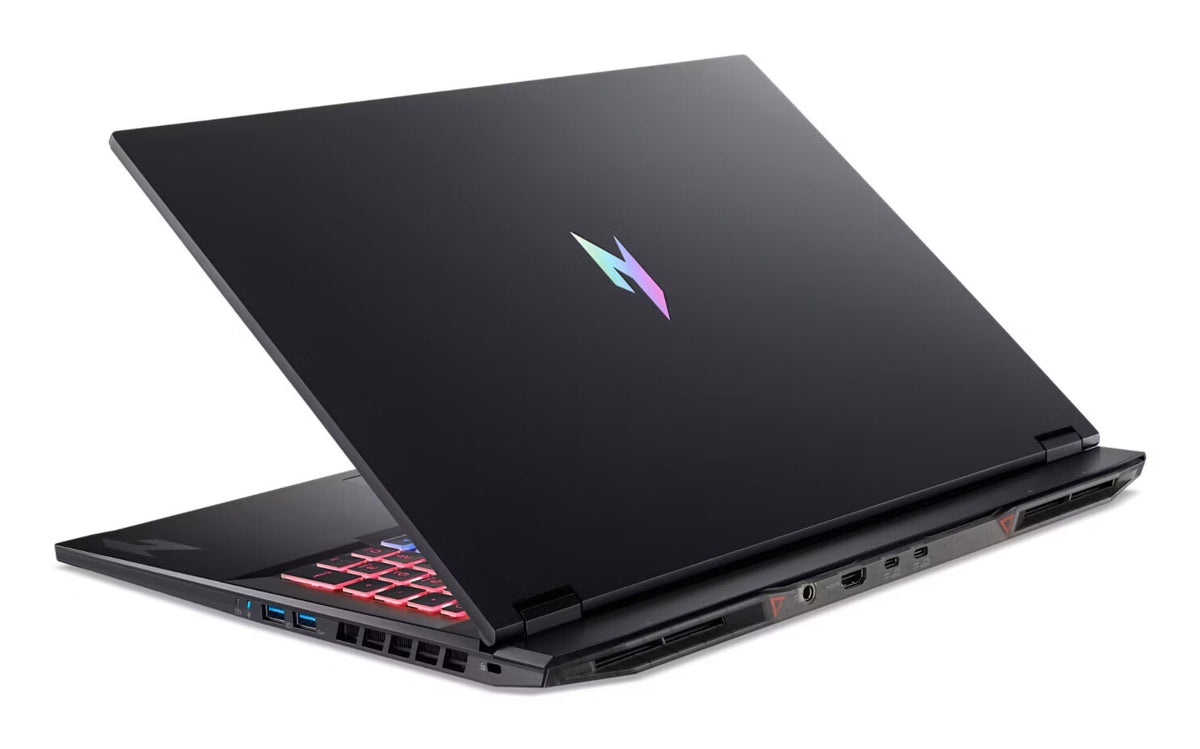 Acer Nitro 18 AI AMD AN18-61-R968 Copilot+ PC AMD Ryzen AI 9 365 Bärbar dator 45,7 cm (18") WQXGA 32 GB DDR5-SDRAM 1 TB SSD NVIDIA GeForce RTX 5070 Wi-Fi 6E (802.11ax) Windows 11 Home tyska Svart