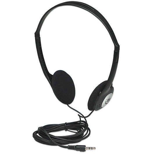 Manhattan 177481 hörlur och headset Hörlurar Kabel Huvudband Musik Svart