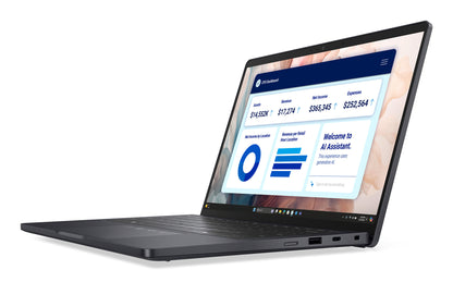 DELL Pro 13 Premium PA13250 Copilot+ PC Intel Core Ultra 7 268V Bärbar dator 33,8 cm (13.3") Pekskärm Quad HD+ 32 GB LPDDR5x-SDRAM 512 GB SSD Wi-Fi 7 (802.11be) Windows 11 Pro Nordic Svart