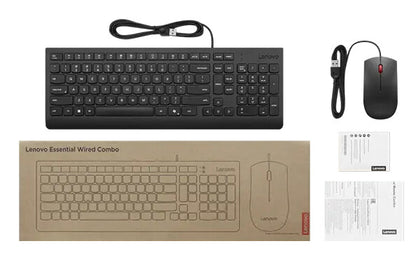 Lenovo 4X31R64409 tangentbord Mus inkluderad Universal USB Dansk Svart