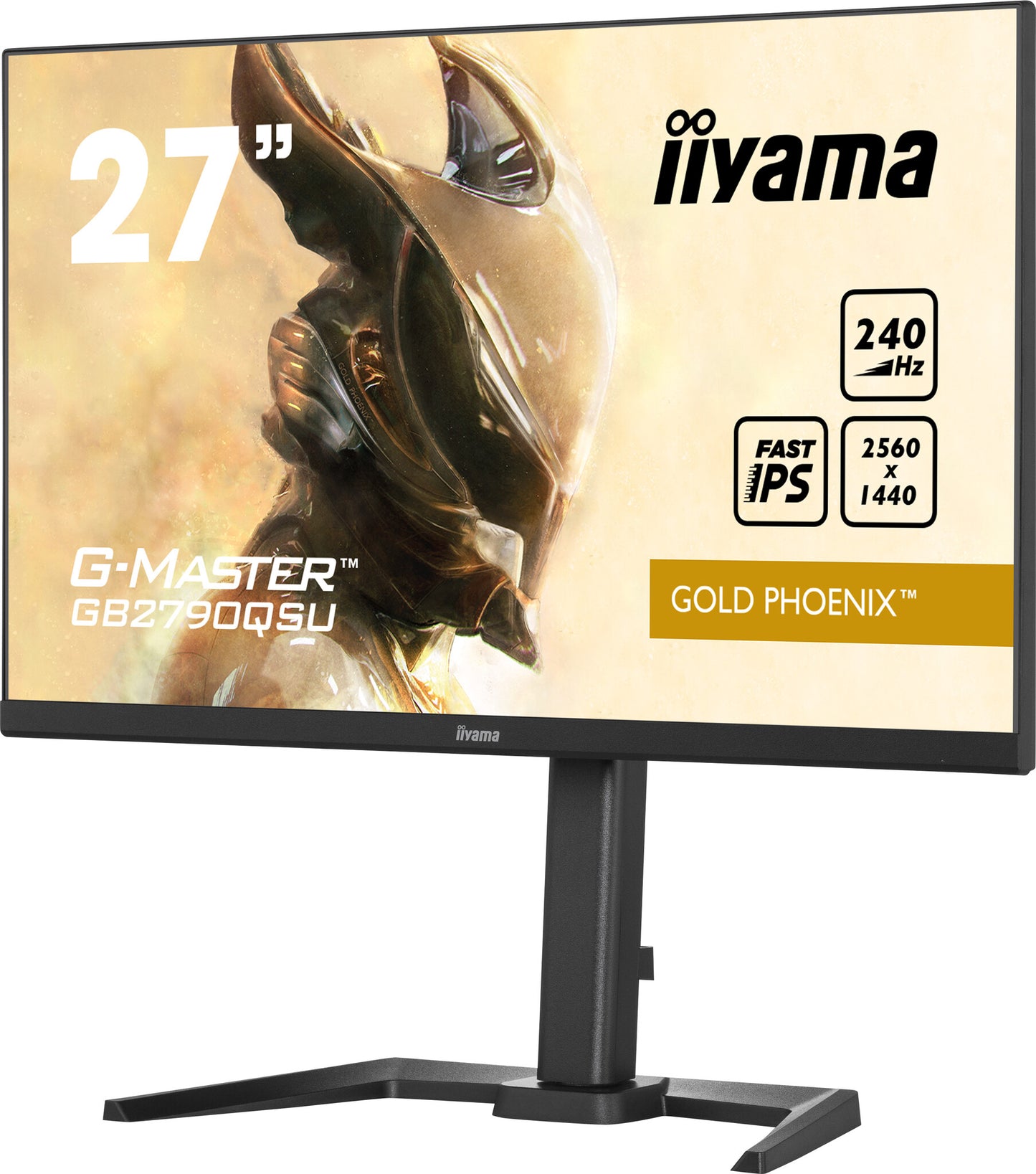 iiyama GB2790QSU-B5 platta pc-skärmar 68,6 cm (27") 2560 x 1440 pixlar Wide Quad HD LCD Svart