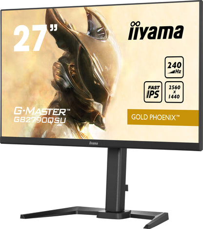 iiyama GB2790QSU-B5 platta pc-skärmar 68,6 cm (27") 2560 x 1440 pixlar Wide Quad HD LCD Svart