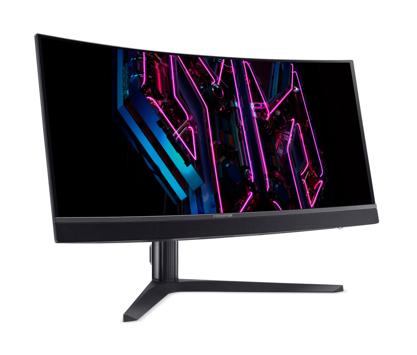 Acer Predator X34Vbmiiphuzx platta pc-skärmar 86,4 cm (34") 3440 x 1440 pixlar UltraWide Quad HD OLED Svart