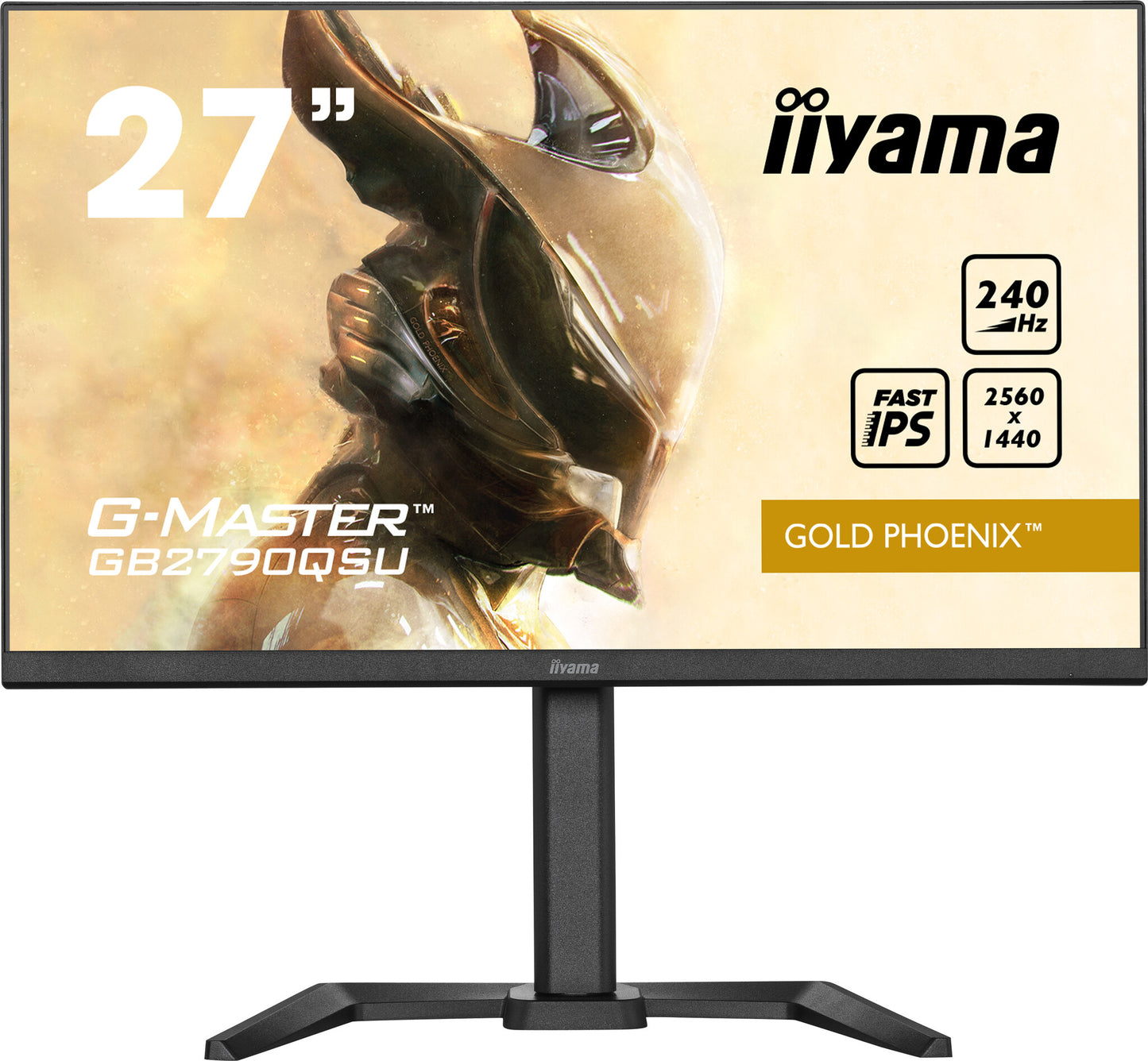 iiyama GB2790QSU-B5 platta pc-skärmar 68,6 cm (27") 2560 x 1440 pixlar Wide Quad HD LCD Svart