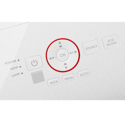 BenQ TH671ST Standard throw-projektor 3000 ANSI-lumen DLP 1080p (1920x1080) Vit