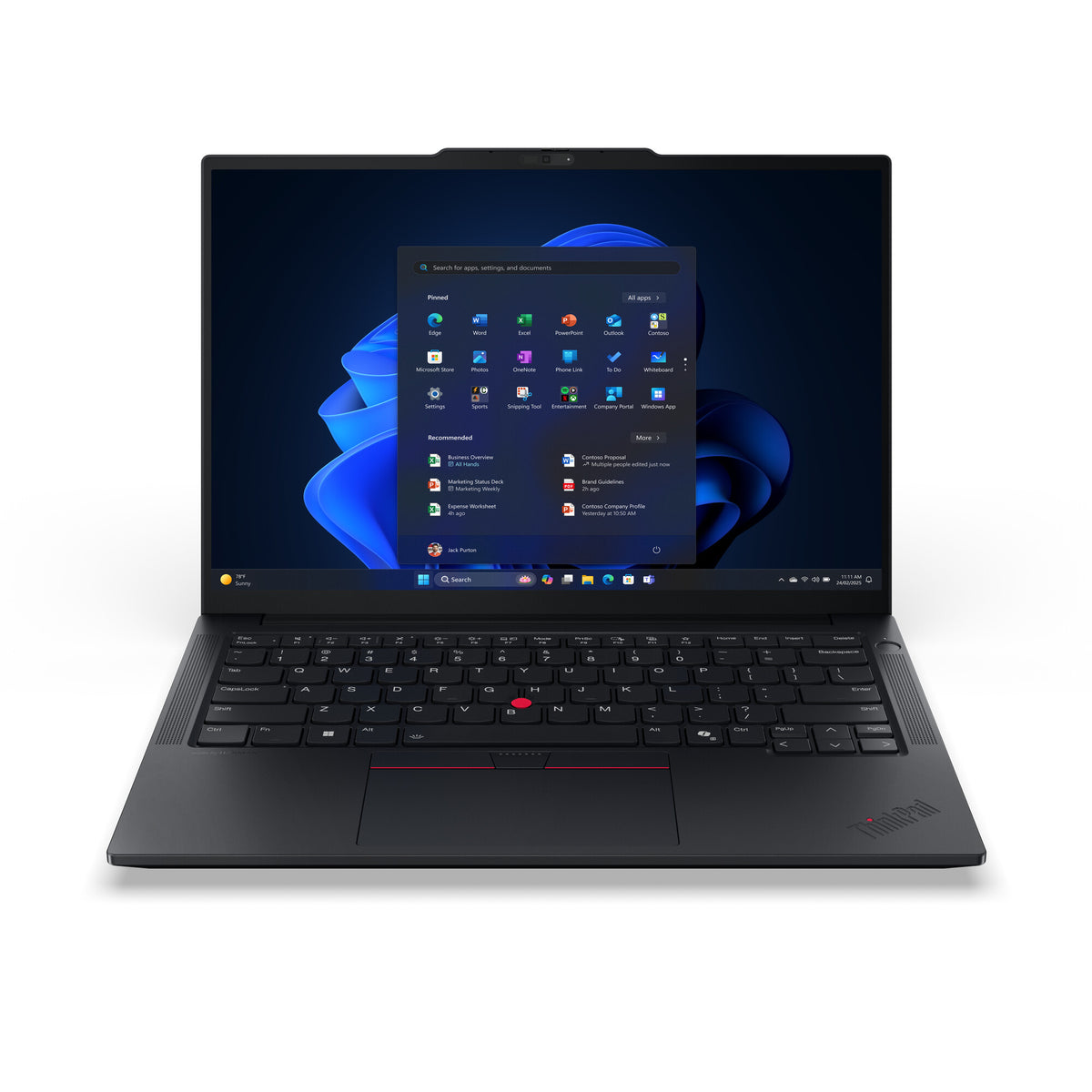 Lenovo ThinkPad E14 Gen 7 (AMD) AMD Ryzen™ 5 220 Bärbar dator 35,6 cm (14") WUXGA 32 GB DDR5-SDRAM 1 TB SSD Wi-Fi 6E (802.11ax) Windows 11 Pro tyska Svart