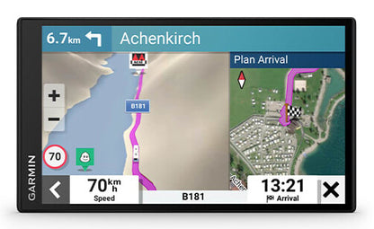 Garmin Camper 795 navigatorer Handheld / Fast 17,6 cm (6.95") TFT Pekskärm 239,6 g Svart