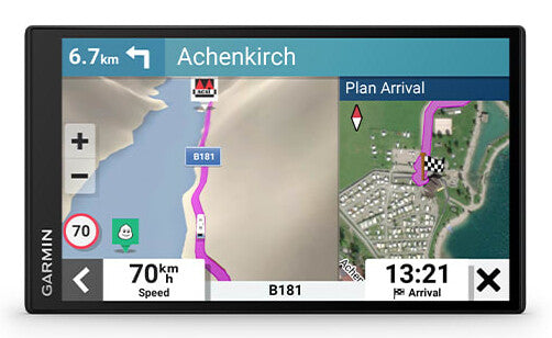 Garmin Camper 795 navigatorer Handheld / Fast 17,6 cm (6.95") TFT Pekskärm 239,6 g Svart